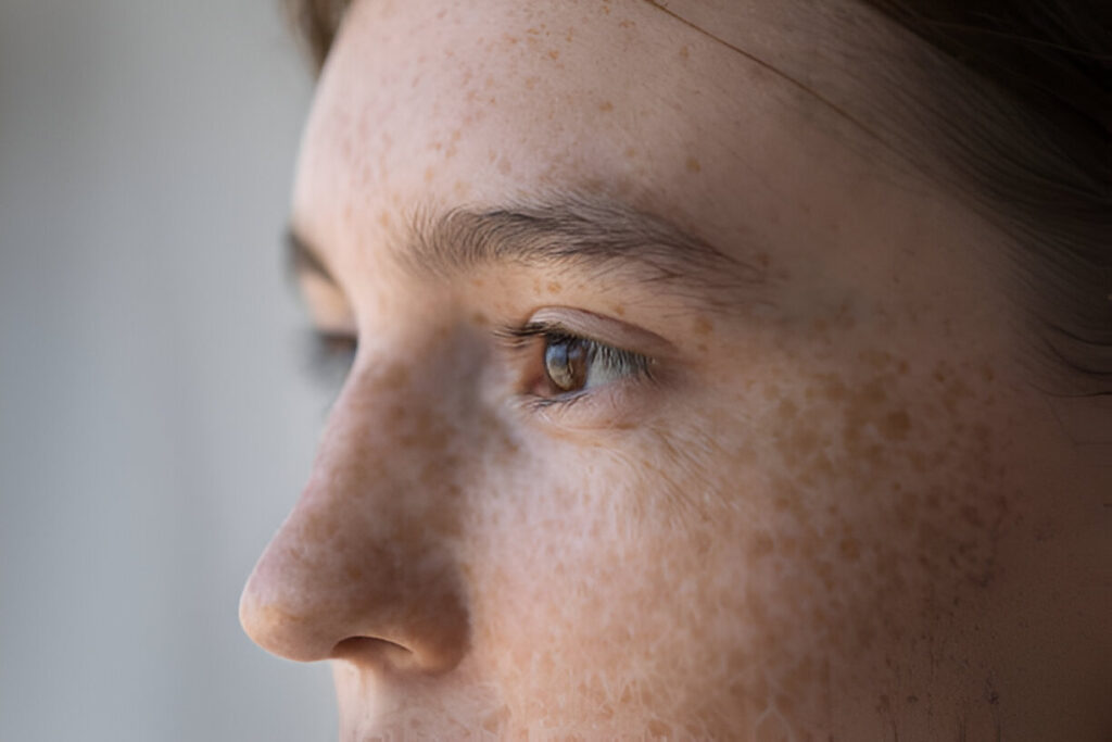 apa itu flek hitam di wajah